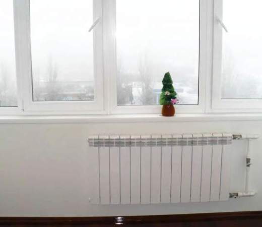 Монтаж водяных радиаторов на балконе в Жуковском