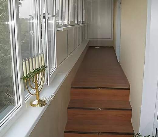 Отделка балконного пространства панелями ПВХ в Жуковском