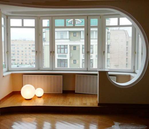 Объединение комнаты с балконом и отделка пространства в Жуковском